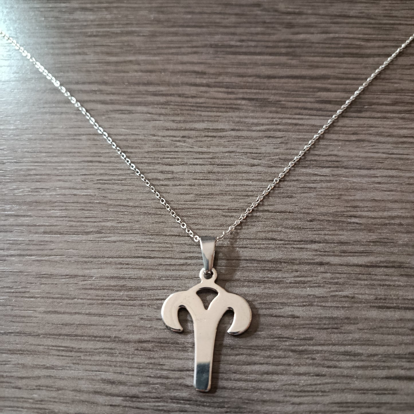 Collar acero Aries