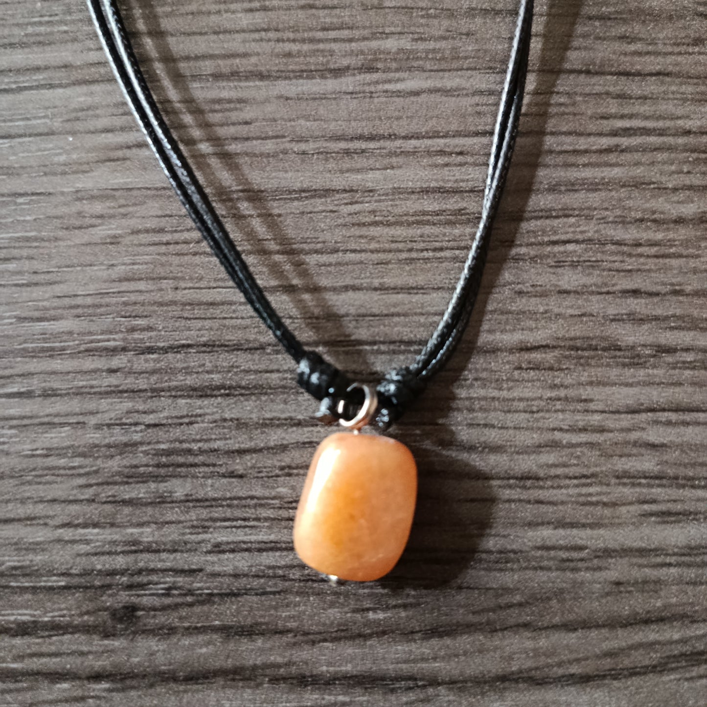 Collar piedra Aventurina rosa