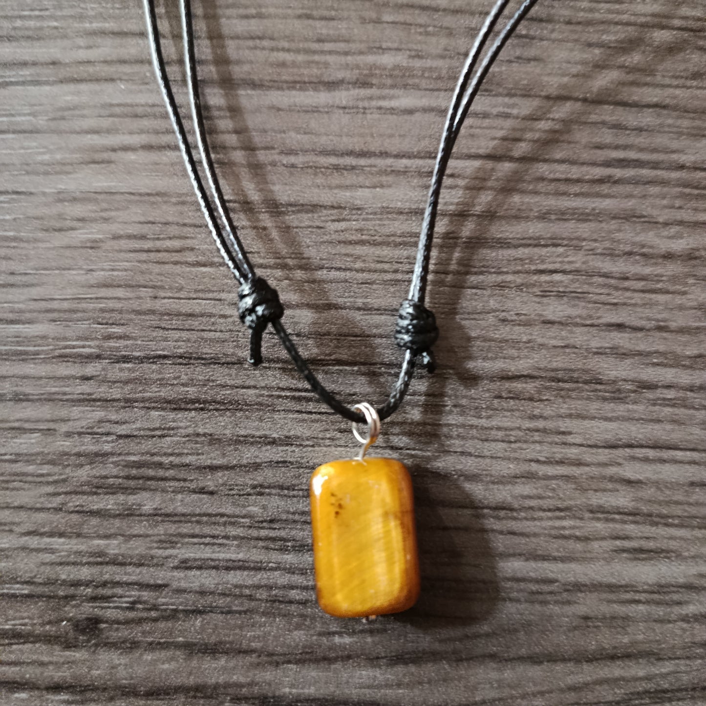 Collar piedra Ojo de Tigre