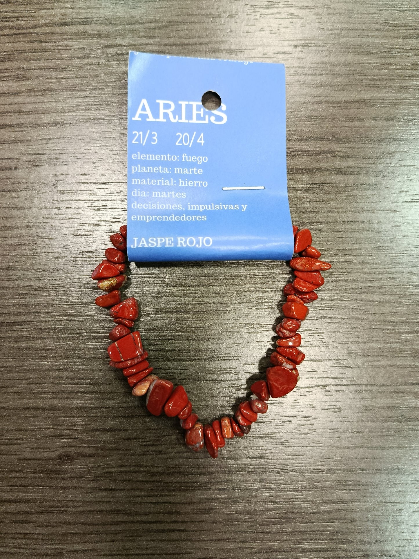 Pulsera chips Aries