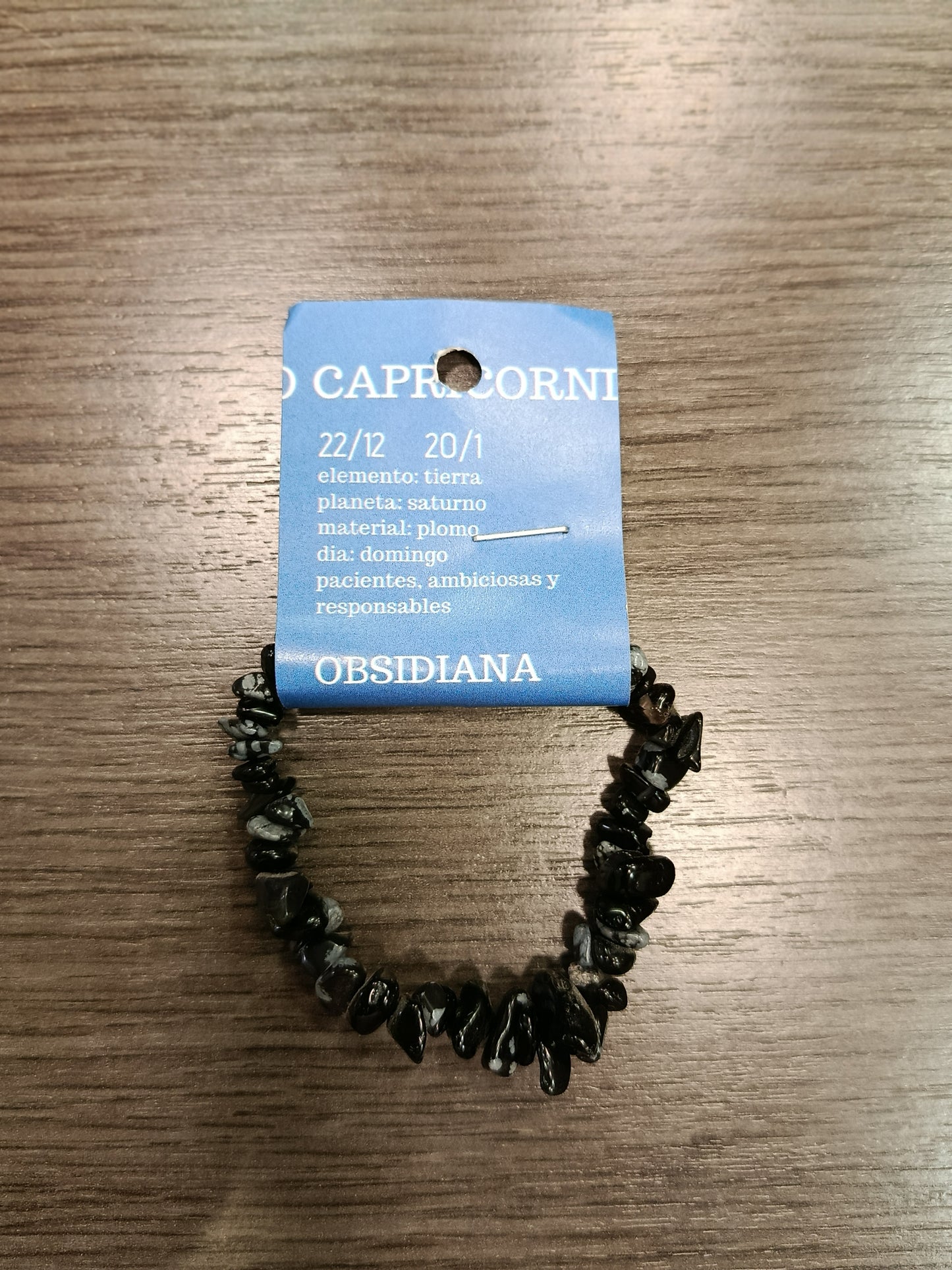 Pulsera chips Capricornio