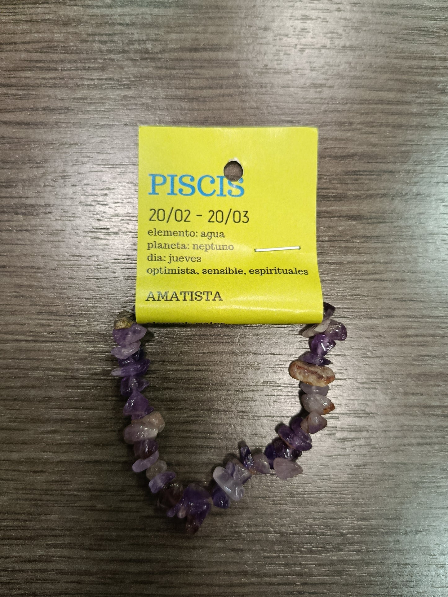 Pulsera chips Piscis