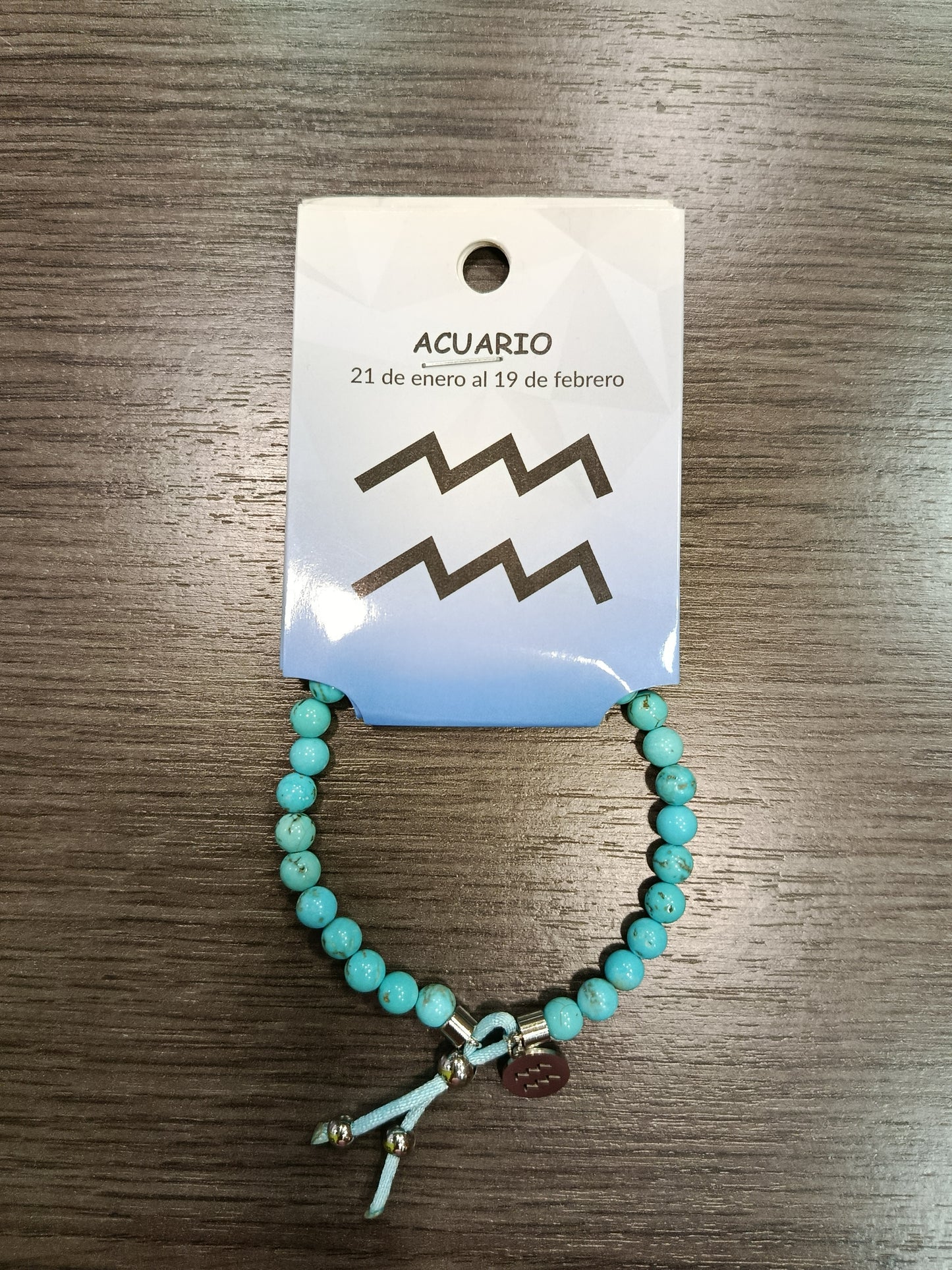 Pulsera bolas Acuario