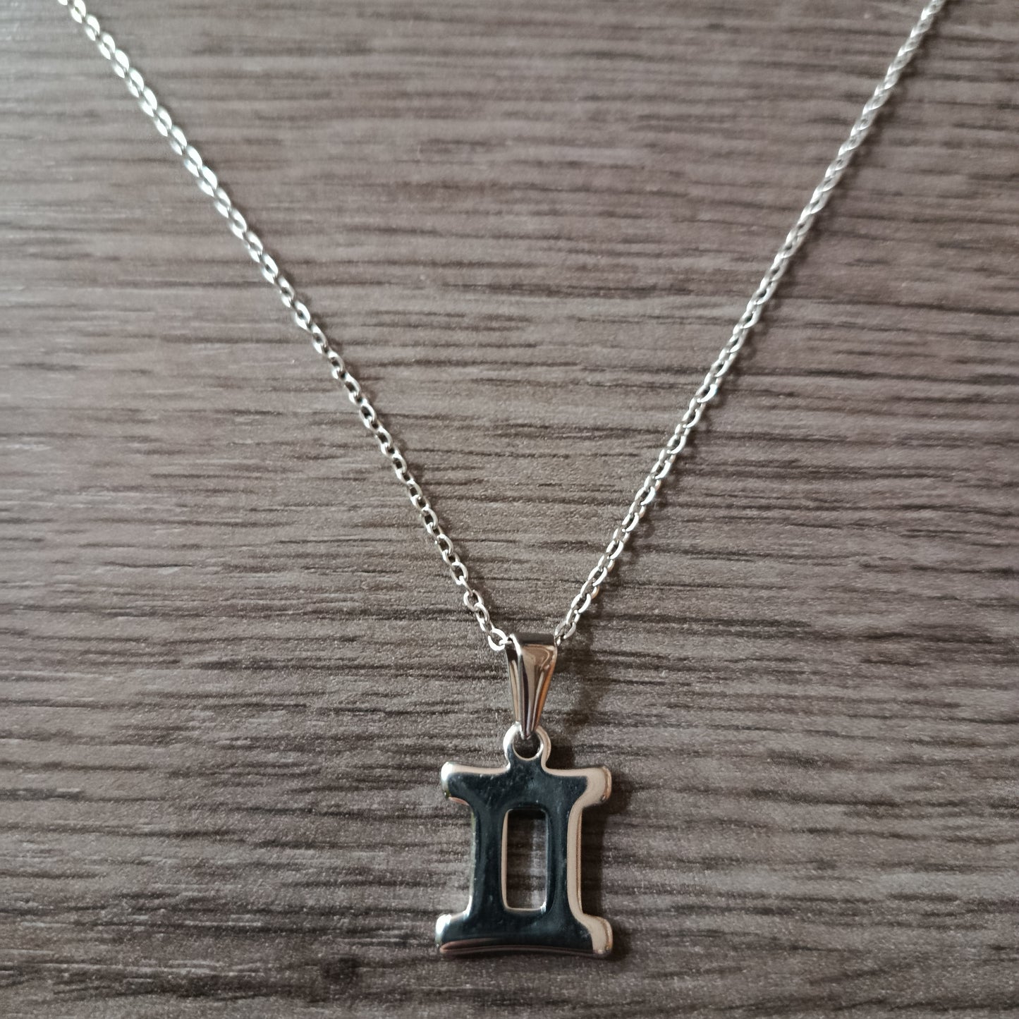 Collar acero Geminis