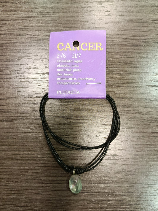 Colgante piedra signo Cancer