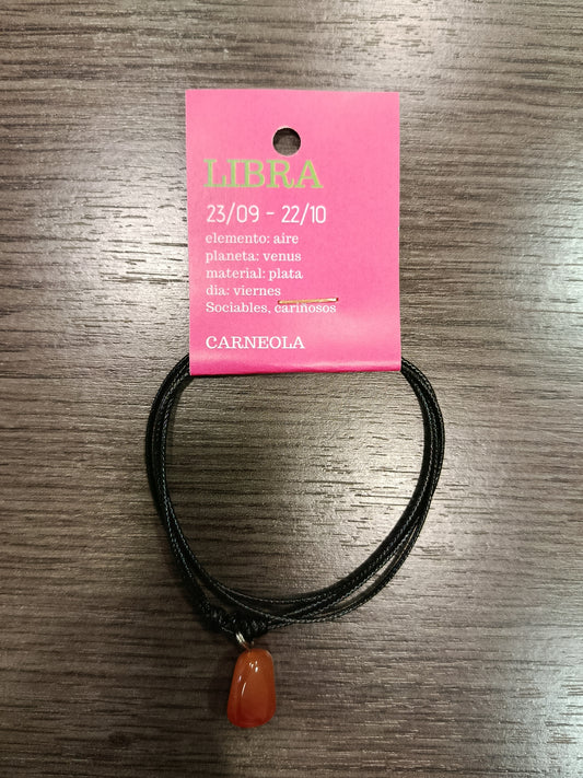 Colgante piedra signo Libra