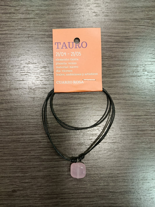 Colgante piedra signo Tauro