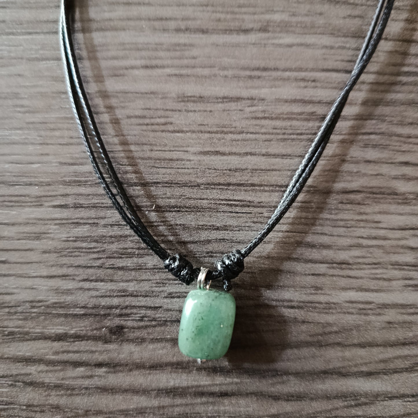 Collar piedra Aventurina Verde