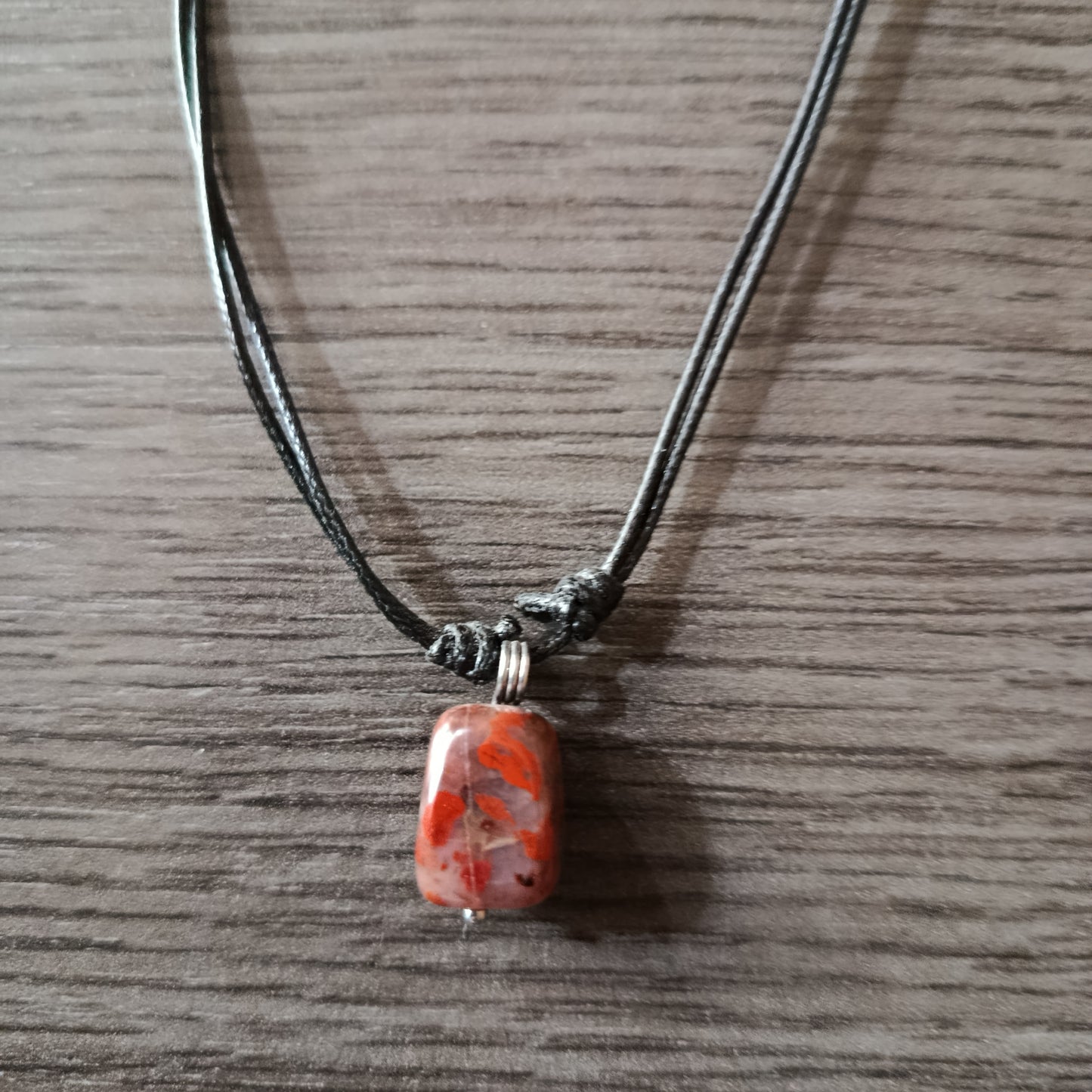 Collar piedra Jaspe Sardo