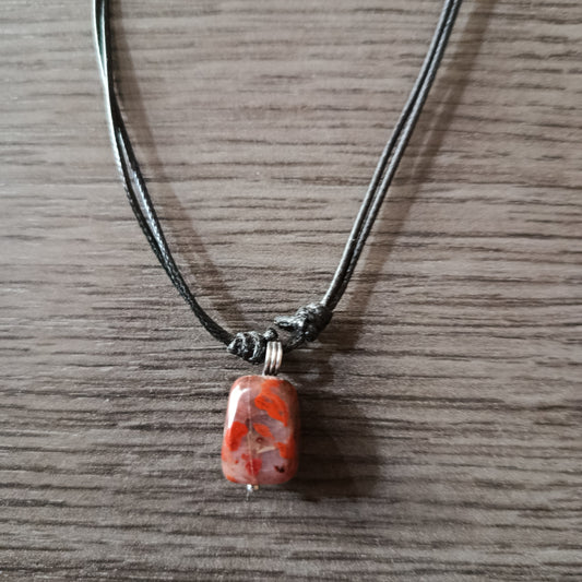 Collar piedra Jaspe Sardo