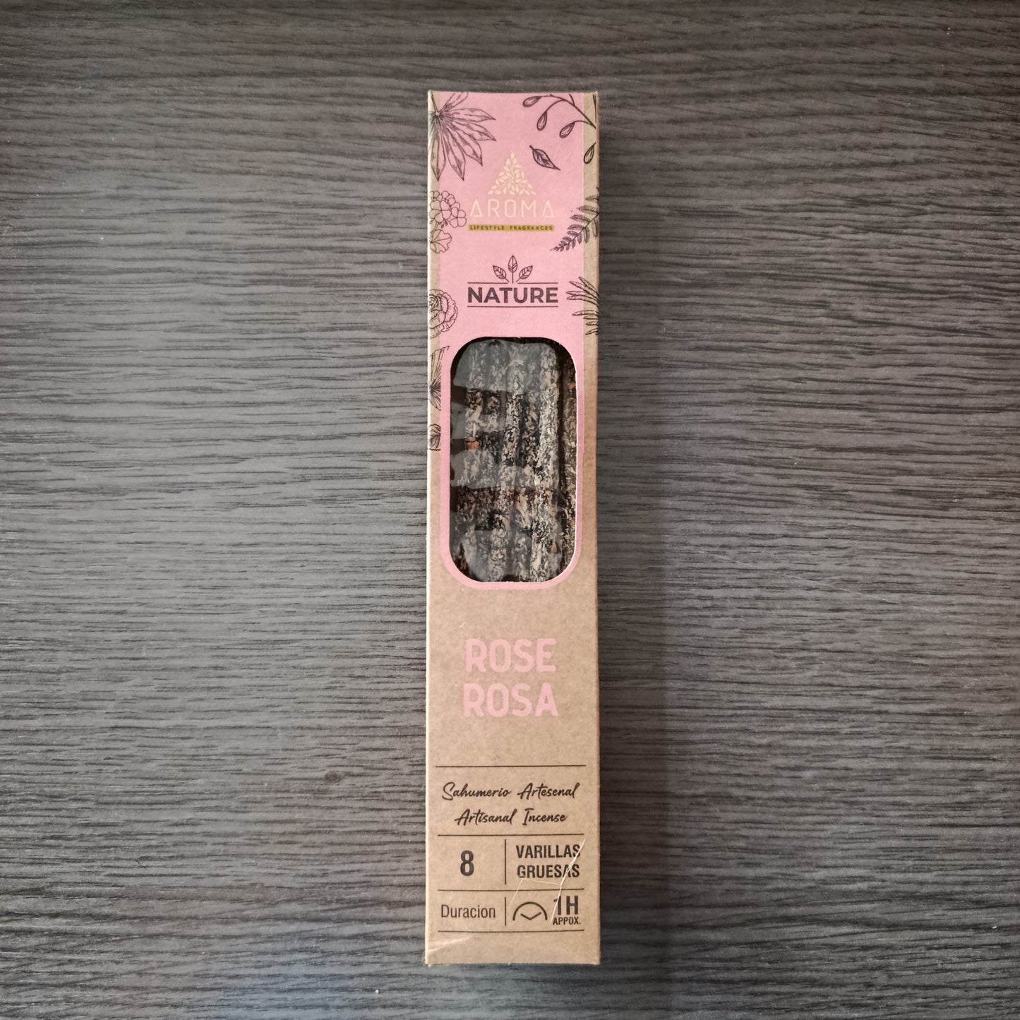 Incienso Orgánico Rosa