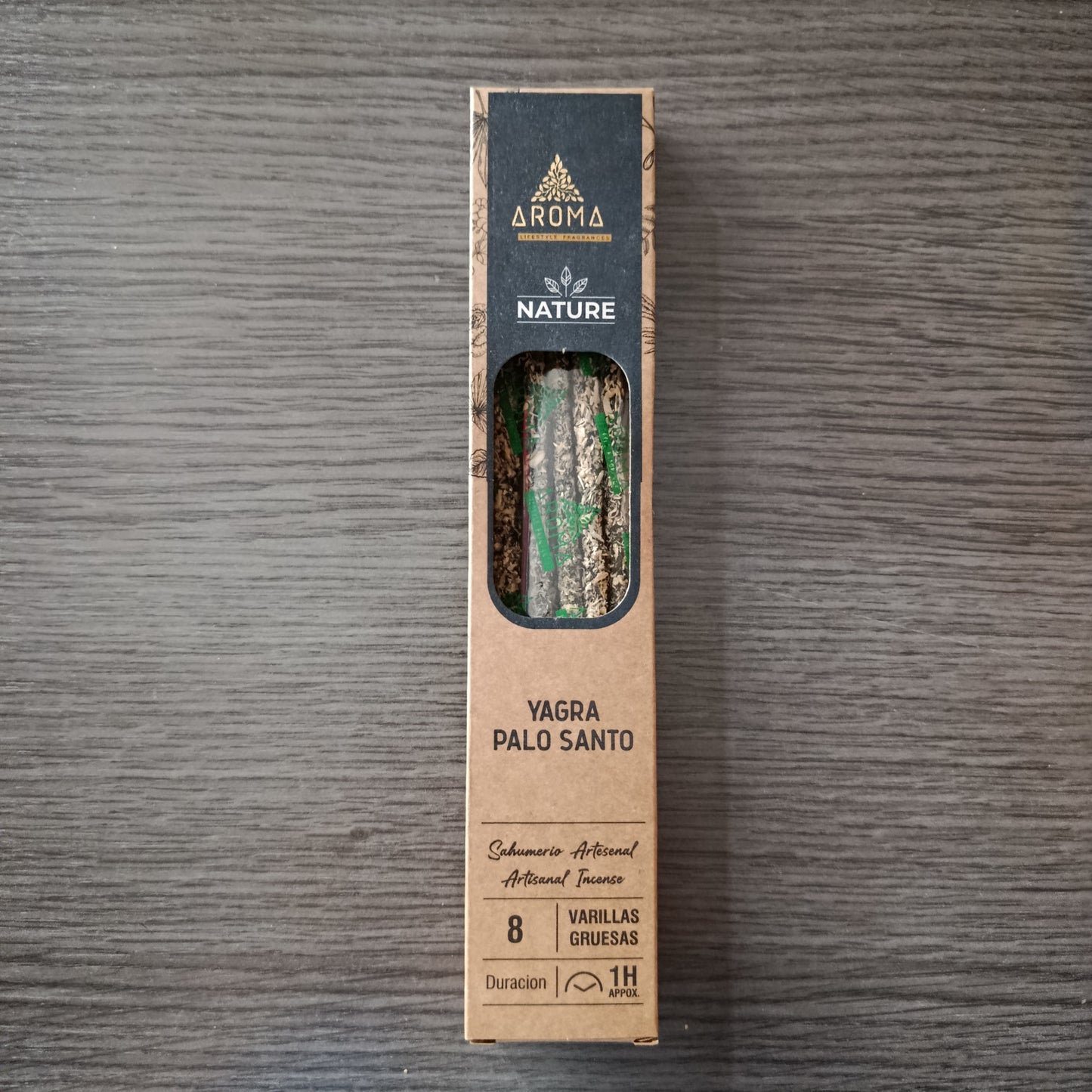 Incienso Orgánico Yagra y Palo Santo
