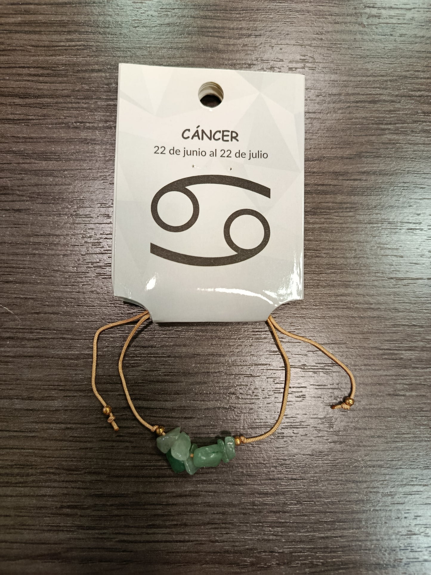 Pulsera cordón chips Cancer