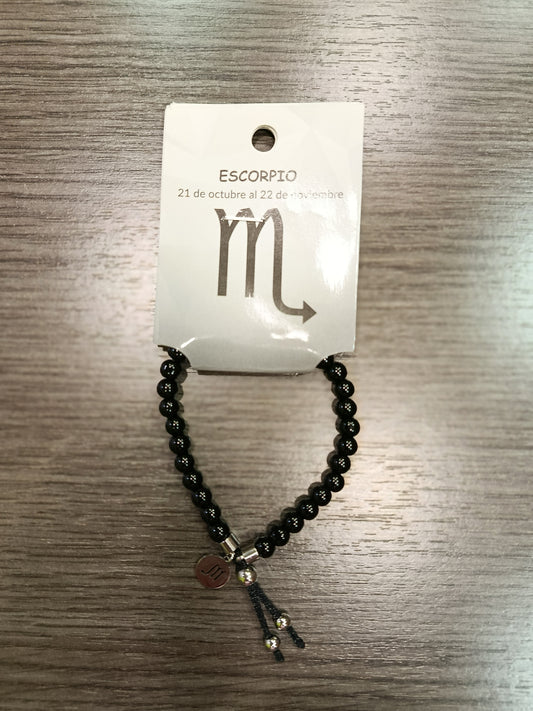 Pulsera bolas Escorpio