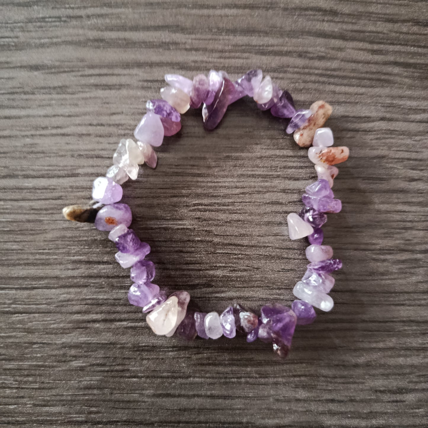Pulsera chips Amatista