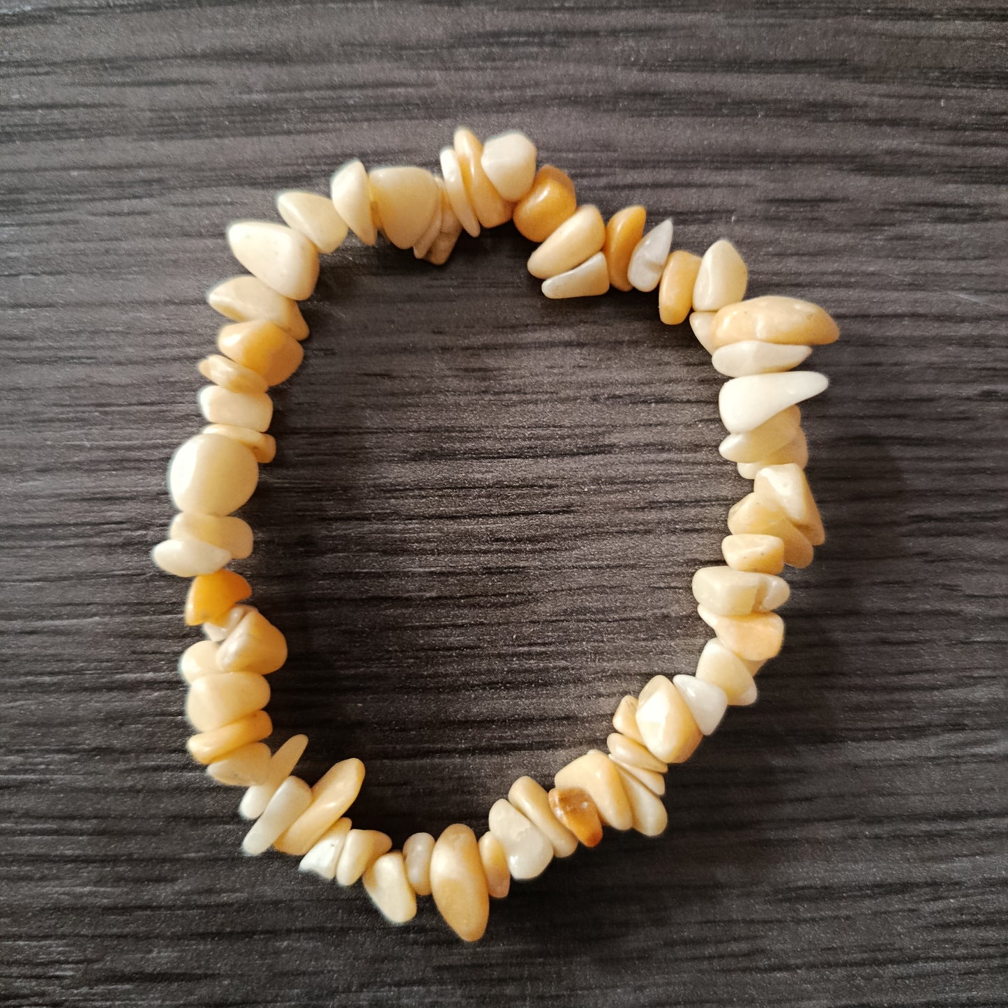 Pulsera chips Calcita naranja