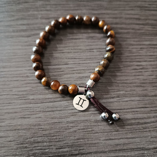 Pulsera dije signo zodiaco Geminis