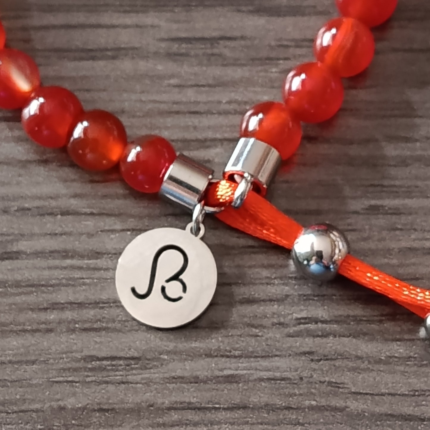 Pulsera dije signo zodiaco Leo