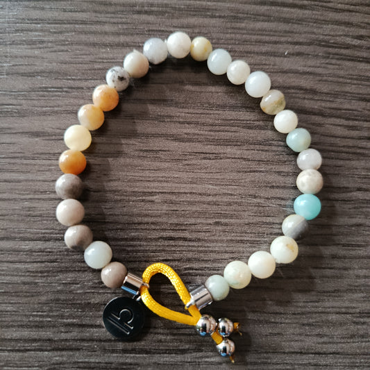 Pulsera dije signo zodiaco Libra