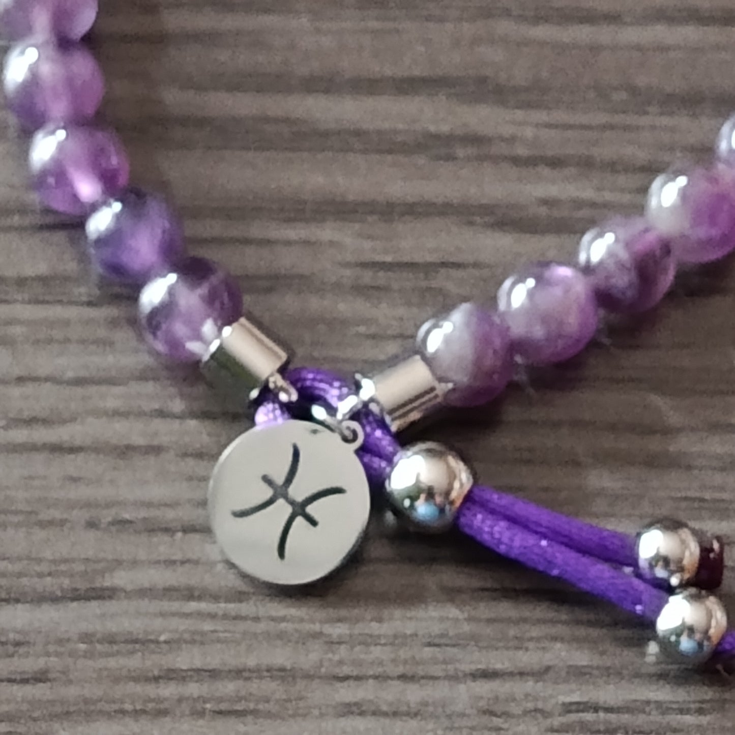 Pulsera dije signo zodiaco Piscis