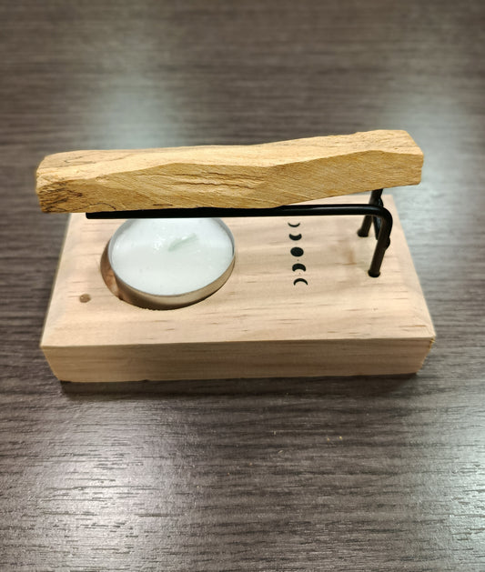 Quemador madera fases lunares